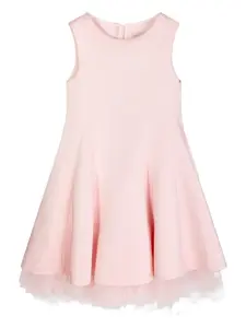 Платье из тюля с цветочными украшениями Dress & Fleur, розовый