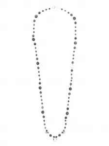 Длинное колье с бусинами Marant, серебристый