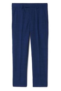 Брюки для мальчика синие из плотной ткани MOSS, синий