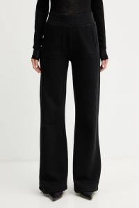 Хлопковые спортивные штаны Patrizia Pepe, черный