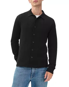 Свитер Crawford из шерсти и кашемира Rag & Bone, черный