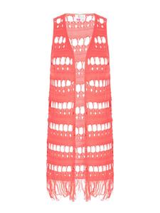 Свитер-жилет IZIA, цвет coral