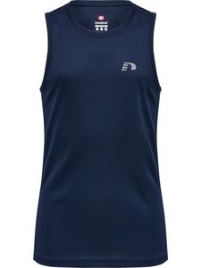 Футболка Newline S/L Kids Core Running Singlet, черный
