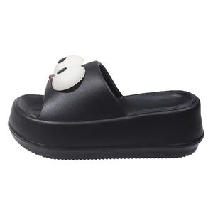 EVA Скользящие Противоскользящие Амортизирующие Бесшумные Шлепанцы с Вырезами для Женщин XMISTUO, 9012-4 Розово-Красный