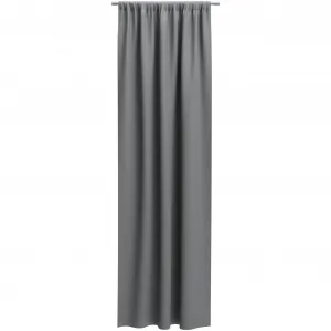 Нейтекс для вас! Гардина «SOLERO» на заказ, (1 шт.), однотонная уличная штора с легкой структурой Neutex For You!, серый