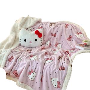 Sanrio Плед Hello Kitty My Melody розовый