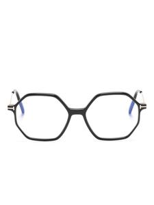 TOM FORD Eyewear очки в геометричной оправе, черный