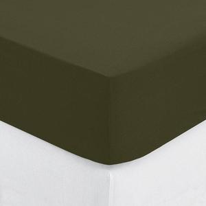 Простыня на резинке Atmosphera Créateur d'intérieur CARINA, зеленый - 90 x 1 x 190 см