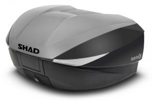 Крышка верхнего кофра SHAD sh58x, титановая