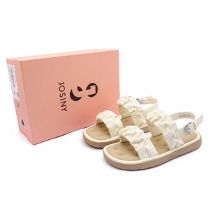 Женские сандалии с одним ремешком цвета экрю JOSINY, Ecru