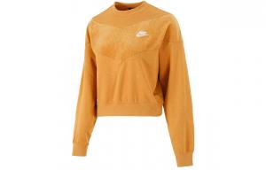 Свитшот женский оранжевый Nike