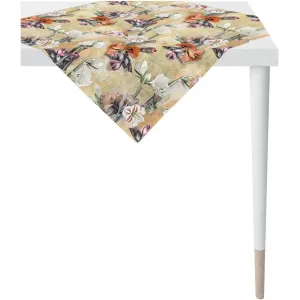 Центральная скатерть 2713 Осеннее время, осенний декор, осень Цифровая печать Apelt, натуральный/оранжевый/белый/мультиколор