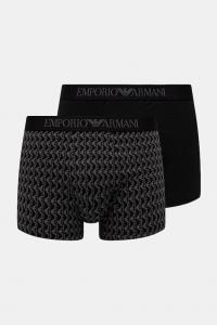 Боксеры 2 шт Emporio Armani Underwear, черный