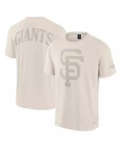Мужская кремовая футболка San Francisco Giants Elements Iconic Fanatics