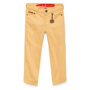 Детские брюки slim fit 5 pocket twill Elie Balleh, Beige Khaki