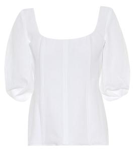 Льняной топ Hyades Gabriela Hearst, Natural White