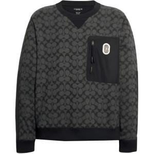 COACH Свитшот мужской серый SS23