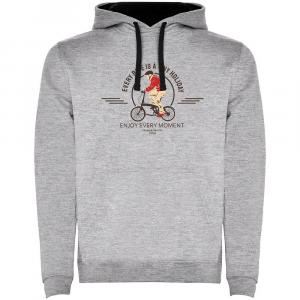 Худи Kruskis Tiny Holiday Two-Colour, серый