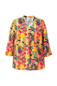 Блуза Ulla Popken, желтый/оранжевый