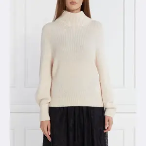 Шерстяной свитер обычного кроя Marc Cain, бежевый