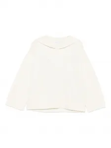 Кашемировый свитер с воротником-стойкой Malo, нейтральный