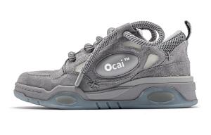 Обувь для скейтбординга Ocai унисекс, замша серая