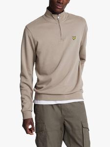 Полузастёгивающийся джемпер из смеси хлопка и мериносовой шерсти Lyle & Scott, Cove