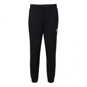 Брюки logo knit jogger 'black' Converse, черный