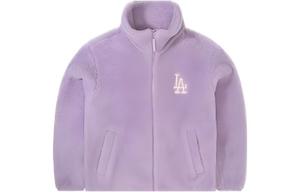 MLB Куртка бархатная унисекс Лос-Анджелес Доджерс светло-лавандового цвета, Light Lavender Color