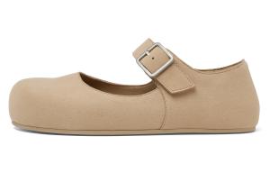 CHARLES&KEITH Маленькие туфли Мэри Джейн на платформе 3 см женские бежевые бежевый, цвет Beige Beige