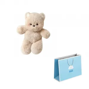 Мягкий и очаровательный бегущий медвежонок Teddy Bear Warrior плюшевая кукла плюшевая игрушка высота 45см Nodding Bud Bug