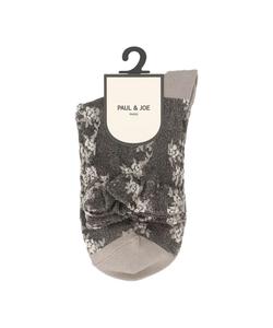 Низкие носки PAUL & JOE Reverse Super Stripe Floral