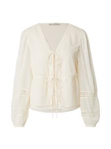 Блуза Abercrombie & Fitch, белый