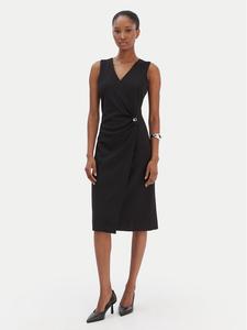 Коктейльное платье slim fit LV044E047G Calvin Klein, черный