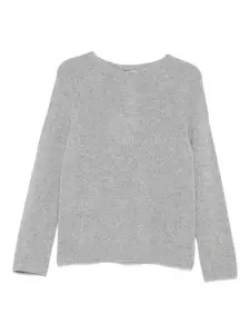 Свитер с круглым вырезом 'S Max Mara, серый