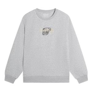 Спортивная толстовка Li-Ning BadFive Hoops Graphic Sweatshirt 'Grey' AWDSB99-2, серый