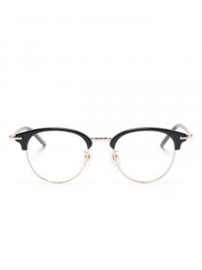 Очки в круглой оправе Montblanc, черный