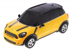 Радиоуправляемая машина Mini Cooper S Countryman масштаба 1:24 Rastar 71700 желтого цвета