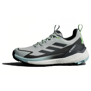 Кроссовки adidas Terrex Free Hiker 2.0 Low Gore-Tex Semi Flash Aqua Carbon Lucid Lime Women's, серый