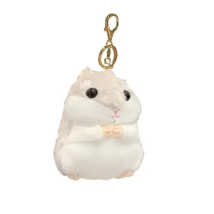 Очаровательные и милые плюшевые куклы-подвески Hamster Charm высотой 10см Handsome, золото