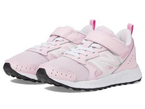 Кроссовки New Balance Kids Fresh Foam 650V1 Bungee Lace With Top Strap, Light Raspberry/Pink Sugar
