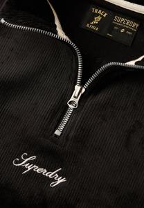 Толстовка COUNTRY CLUB HALF-ZIP Superdry, черный