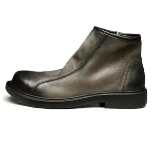 Ботинки мужские Brounvanm, серебряный