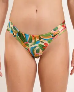 Плавки бразильского бикини с принтом Río de Sol, зеленый