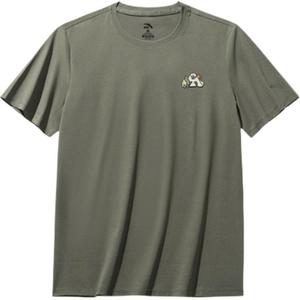 ANTA Женская футболка Outdoor Series, цвет washed seaweed green