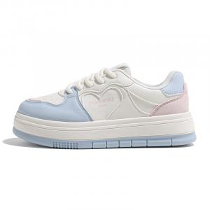 Женские нескользящие износостойкие низкие кроссовки для скейтбординга HUANQIU, Beige