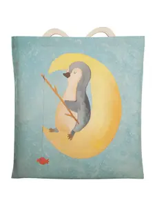 Шоппер Mr. & Mrs. Panda, цвет eisblau