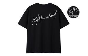 Футболка унисекс La'T.Weekend, темно-синий