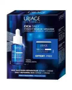 Набор Интенсивная Восстанавливающая Сыворотка Cica-Daily Uriage