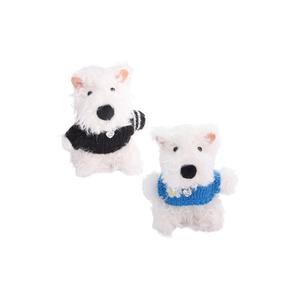 Вест хайленд уайт терьер, плюшевый кулон в виде щенка, высота 12см X3COMMUNE